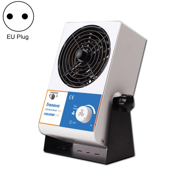 TRONOVO TR7001 Anti-Static Tabletop Eliminator Small Anti-Static Ionic Fan, EU Plug TRONOVO TR7001 Anti-Static Tabletop Eliminator Small Anti-Static Ionic Fan, EU Plug